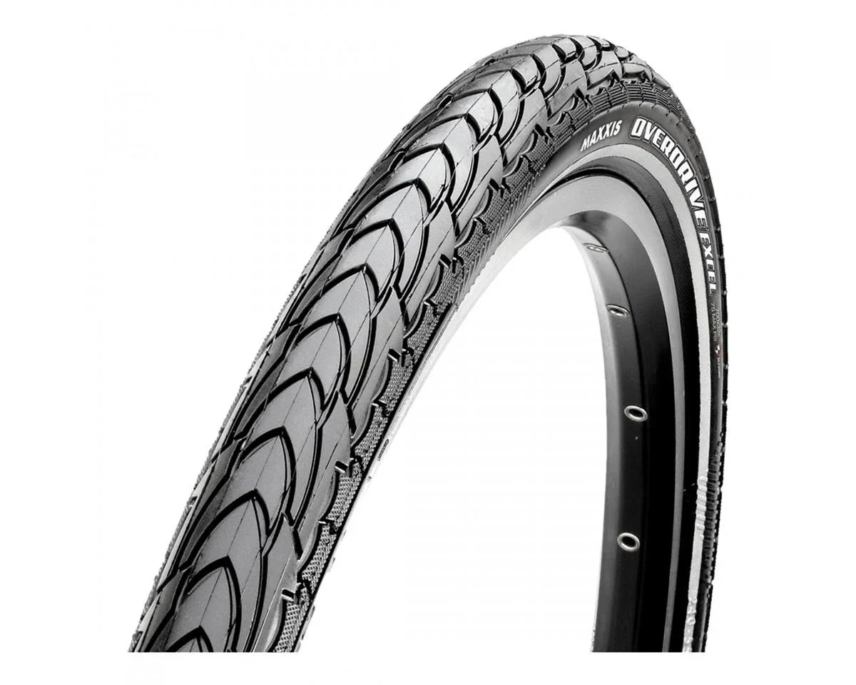 Maxxis Overdrive Excel Tire (Black) (Wire) (700c) (35mm) (Reflective) (SilkShield)